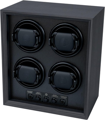 Mcbazel Watch Winder for 4 Automatic Watches, 5 Rotation Modes Watch Box Case