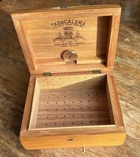 Tabacalera Zigarren Humidor Box Holz Philippinen mit Hygrometer