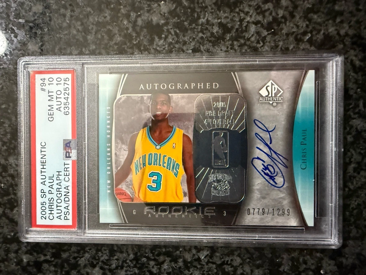 Upper Deck Chris Paul Basketball Autographed Sports Trading Cards