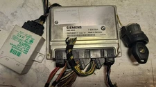1214 7530854 DME ECM ECU EWS4.3 IMMOBILIZER MODULE KEY BMW X5 3.0i 2003-2006