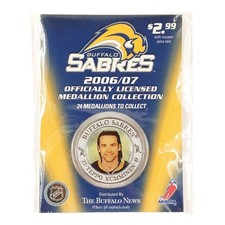2006/07 Buffalo Sabres #27 Teppo Numminen Official NHL Hockey Licensed Medallion