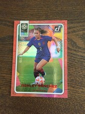 2023 Panini Donruss World Cup Ashley Sanchez USA USWNT Red 54/299 RC