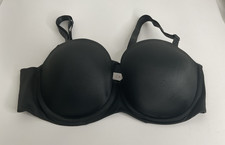 Lane Bryant Cacique Lightly Lined Multi-Way Strapless Bra Black Size 40C
