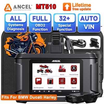 Fits for BMW Motorcycle OBD2 Scanner All Systems Diagnostic Tool Oil/ECU Reset