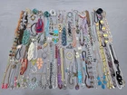 12lb VINTAGE TO NOW ESTATE SALE COSTUME JEWELRY LOT COLLECTED OVER YEARS #29