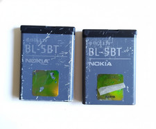 Nokia BL-5BT Battery 3.7V 870mAh Original OEM N75 N76 2600 7510 Lot of 2