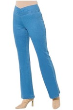 IMAN Global Chic Women's Bootcut Trouser Jean Medium Wash