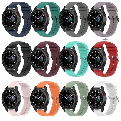 20mm Endstück-Gummi-Uhrenarmbandgürtel für COROS PACE 2 Samsung Galaxy watch4