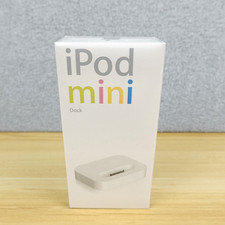 Genuine Apple iPod Mini Dock Genuine Rare 2004 New Sealed Old Stock