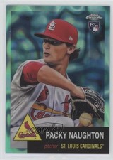 2022 Chrome Platinum Anniversary Aqua Lava Refractor 59/299 Packy Naughton 0o3x