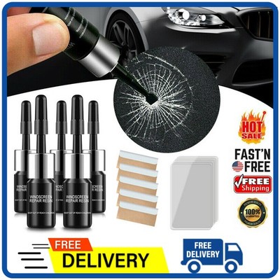 Auto Glass Nano Repair Fluid Car Windshield Resin Crack Tool Kit Crack From 5PCS