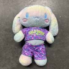 Build A Bear Hello Kitty and Friends Cinnamoroll Cotton Candy Plush With Outfit