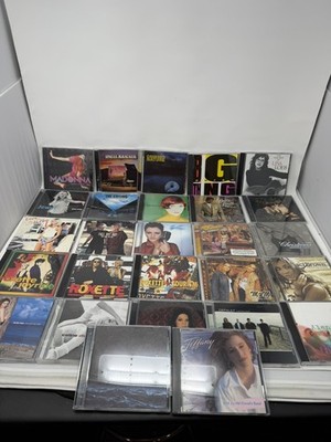 Lot Vintage Cds Mainstream Pop Variety 80s 90s Y2K Early 2000s 