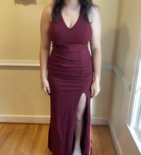 Beautiful Formal burgundy Gown