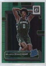 2022 Panini Donruss Optic Rated Rookie Hyper Green Prizm MarJon Beauchamp 0y59