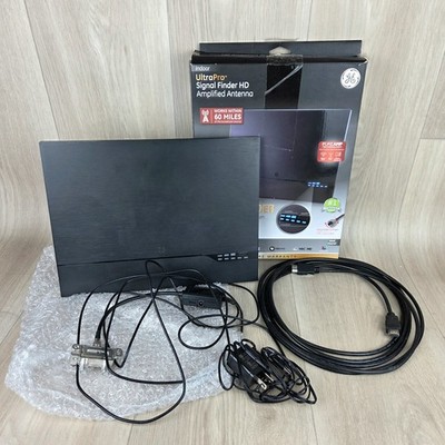 GE Indoor UltraPro Signal Finder HD Amplified TV Antenna 60 MILES 4k HD - 40529