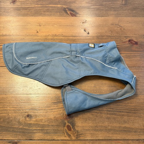 Ruffwear Overcoat Abrasion Jacket Vest Fleece Lined Slate Blue Small
