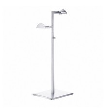 Stainless Steel Bag Display Stand Sleek for Boutiques
