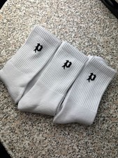 Peso Raws Socks White 4 Pack NEW