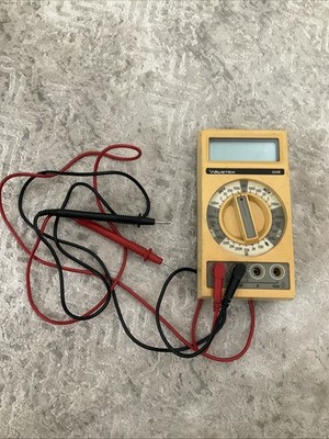 WaveTek 320b Digital Multimeter with Probes, Battery not Included WORKING GREAT