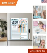 Magnetic Chore Chart for Kids   Reward Chart for Kids, Dry Erase Responsibili...