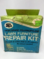 Lawn Furniture Repair Kit High Grade Polypropylene orange 36 Ft Woven Webbing