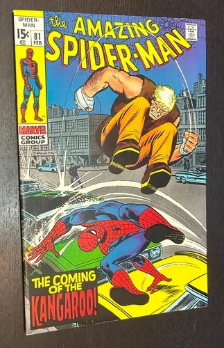 AMAZING SPIDER MAN #81 (Marvel Comics 1970) -- Bronze Age Superheroes -- VF-