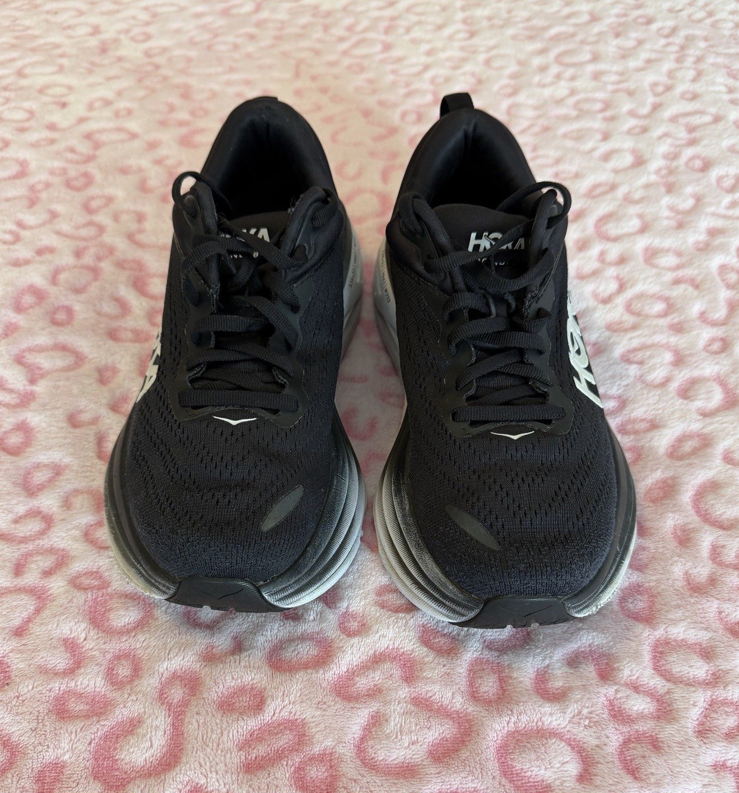 Hola Black One One Bondi Running Shoes Sneakers Athletic Size: 7B thumbnail 11