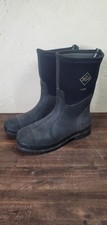 Muck Chore Soft Toe Boot Black Mens Size 12M Used Solid Durable Condition