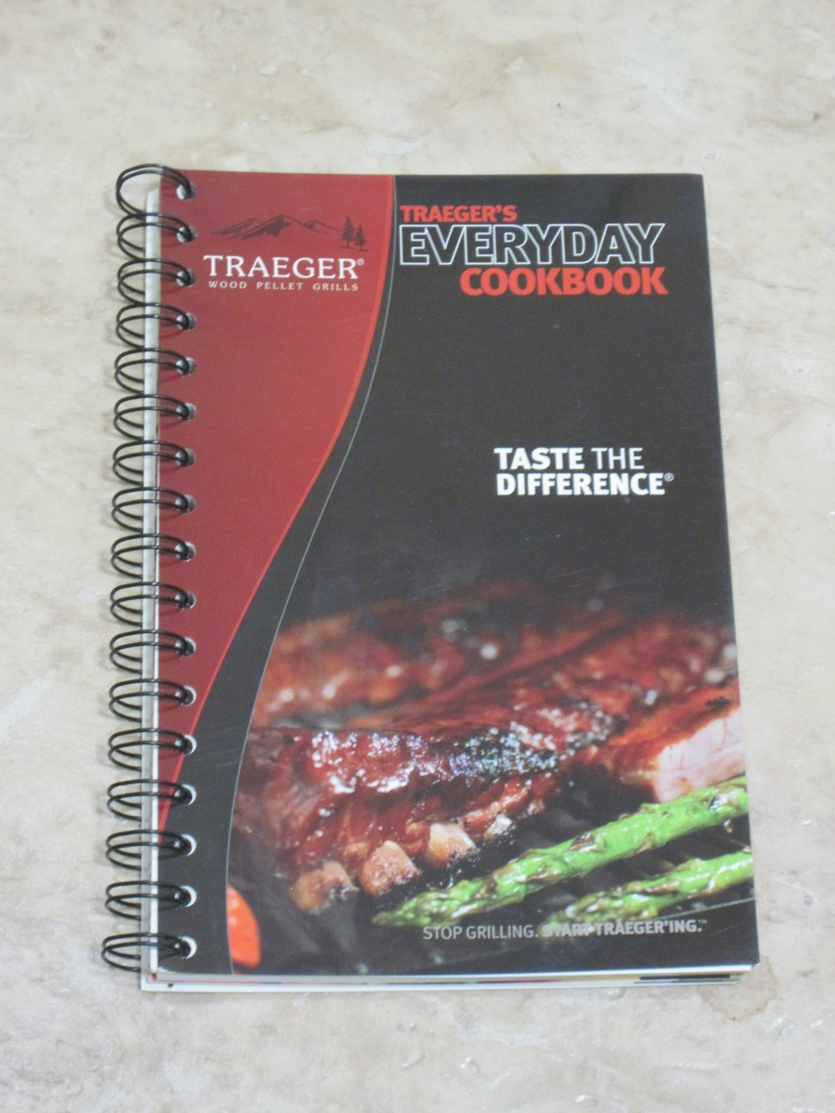 Traeger's Everyday Cookbook Spiral Bound Wood Pellet Grill R