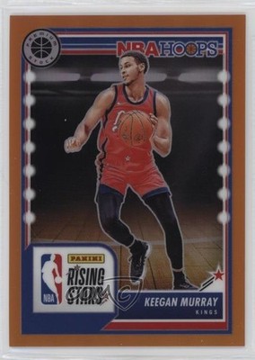 2023 NBA Hoops Premium Stock Rising Stars Orange Prizm 57/299 Keegan Murray 12z3