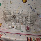 7 Vintage 1970's Coca- Cola, Coke Drinking Glasses, Clear Coke Cola Fluted 10 oz — photo 7