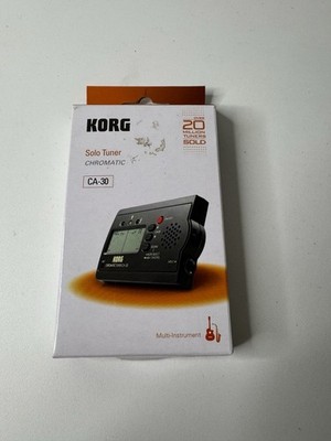 Korg Advanced Solo Multi-Instrument Chromatic Tuner CA-40 w/ Manual - Open Box