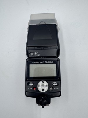 Nikon SB-80DX Speedlight flash + diffuser, tested, Great!