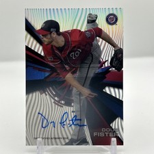 2015 Topps High Tek - Autographs Doug Fister #HT-DF Pattern 1 Grass/Waves (AU)