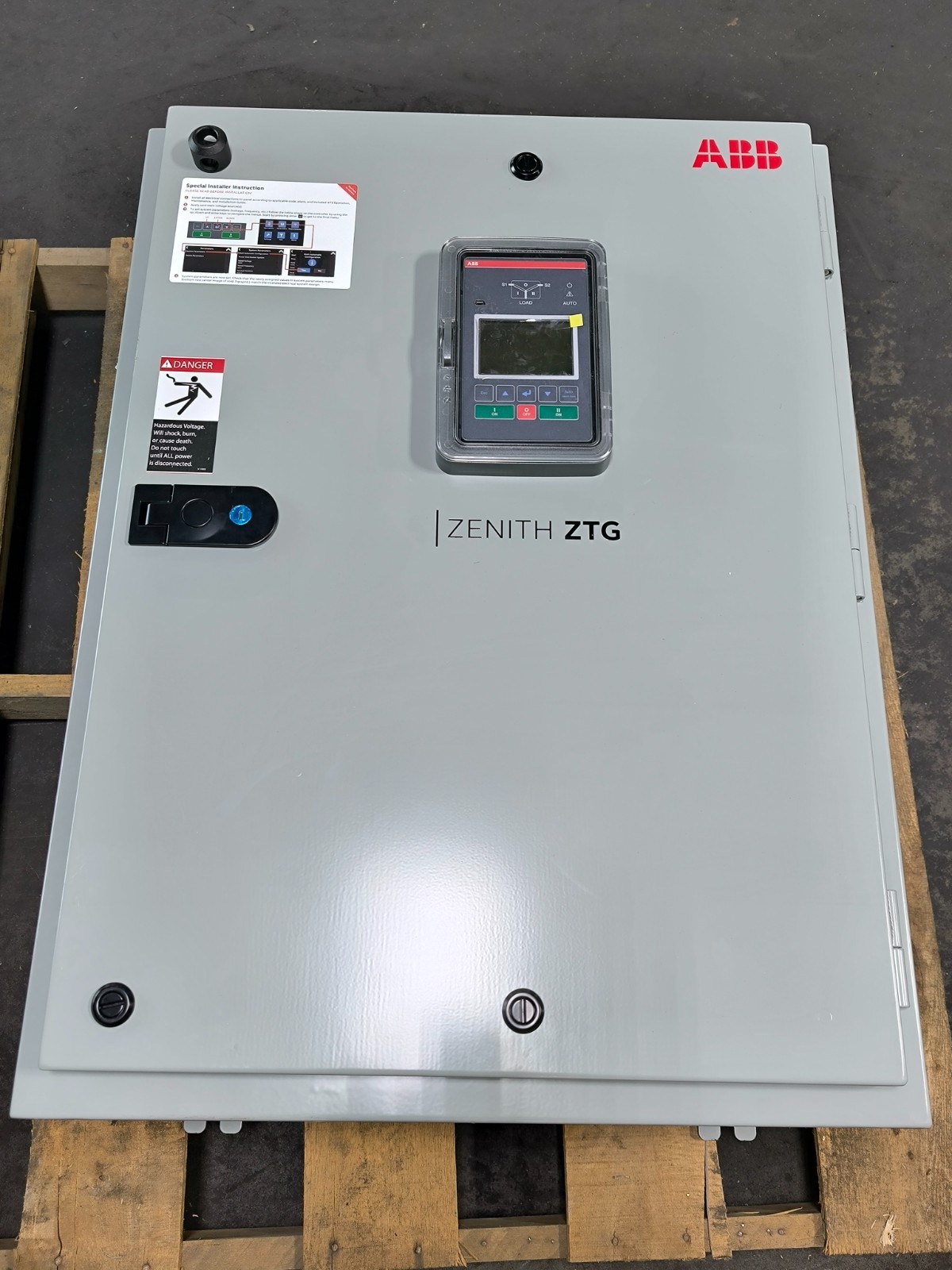 ABB ZGDB3XX52-CX1XX4XA OXB200U3X3QB-ZE Automatic Transfer Switch Zenith ZTG 3R
