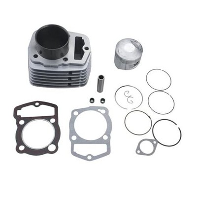Motorcycle Cylinder Sleeve Piston Rings Top End Kit Set 63MM For XL185 185CC