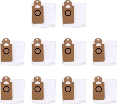 10 Pack Dust Bags for iHome AutoVac Nova S1 Pro iHRVS1PRO 3BLK iHRV6 BLK iHRV7