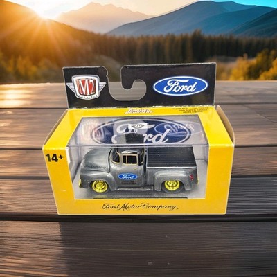 M2 Machines 1/64 Raw Super Chase 1 Of 250 '56 Ford F100 Truck Ground Pounder R26