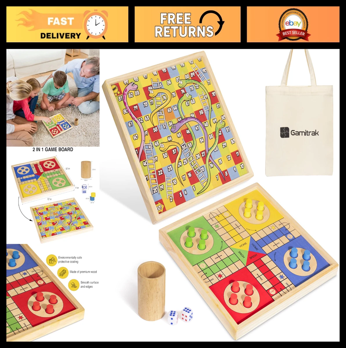 Ludonaute - Gioco Da Tavolo Animali, Edizione Famiglia, Nuovo Rivestimento, 592421