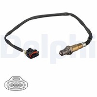 Delphi Lambdasonde Sensor Abgassteuerung ES21225-12B1 FüR Opel Mokka J13 Zafira