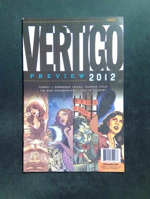 Vertigo Preview Sampler #1  VERTIGO Comics 2012 VF- NEWSSTAND