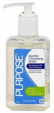 Purpose Gentle Facial Foaming Cleansing Wash Oil Free 100 Soap Free 6 Ounces