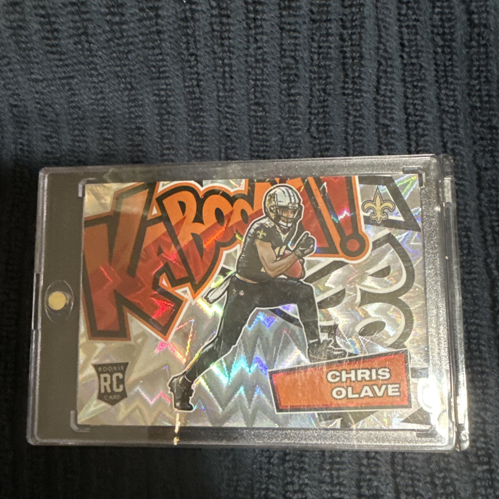 2022 Absolute Chris Olave Horizontal KABOOM! ROOKIE 🔥 SSP Case Hit RAW