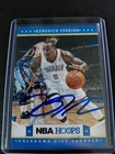 Kendrick Perkins 2012-13 NBA Hoops Autograph Signed Card Free Shipping OKC