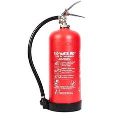 P50 Service-Free 6Litre Water-Mist Fire Extinguisher - NEW 2026