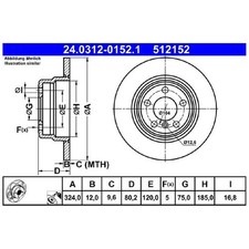 Bremsscheiben + Beläge hinten für BMW X5 E53 | 658486