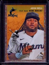 2023 Topps Chrome Plat. Anniv. Josh Bell (Toile/Rose Gold) #291 (#74/75) (CB)