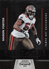2011 Playoff Contenders #17 Mason Foster ROY Contenders