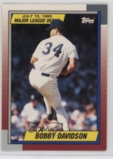 1989-90 Topps Major League Debut 1989 Box Set Bob Davidson #29 0kz8